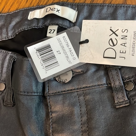 NWT Dec Liquid Silver Jeans 27 - Picture 4 of 4